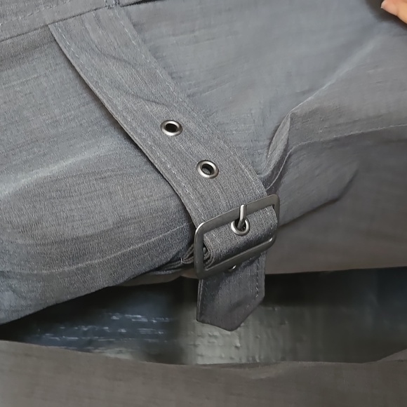 NWOT Kirkland Charcoal Hooded Trench Coat Jacket Raincoat Size XL - Picture 2 of 12